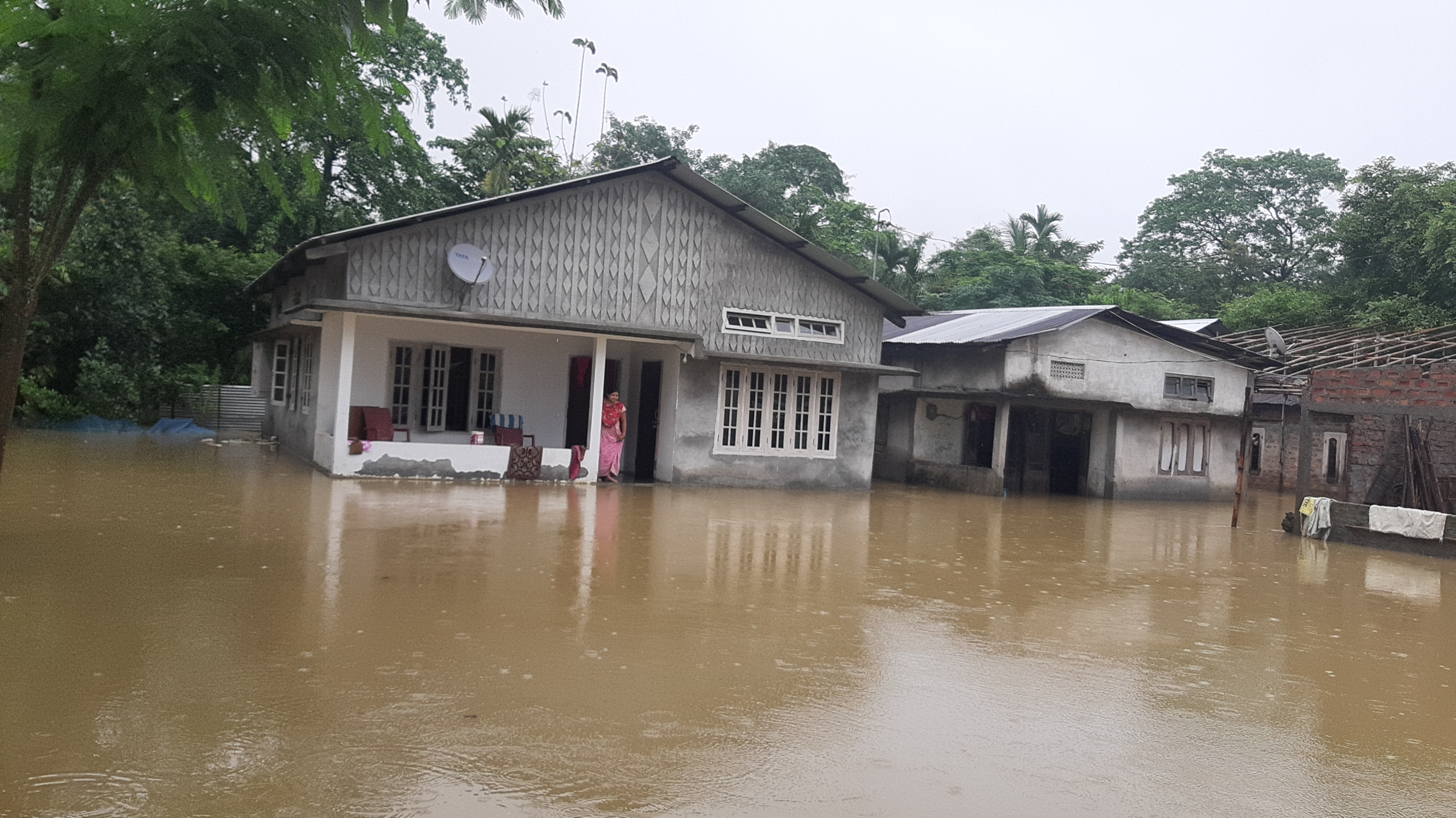 Flood situation become critical in Tezpur