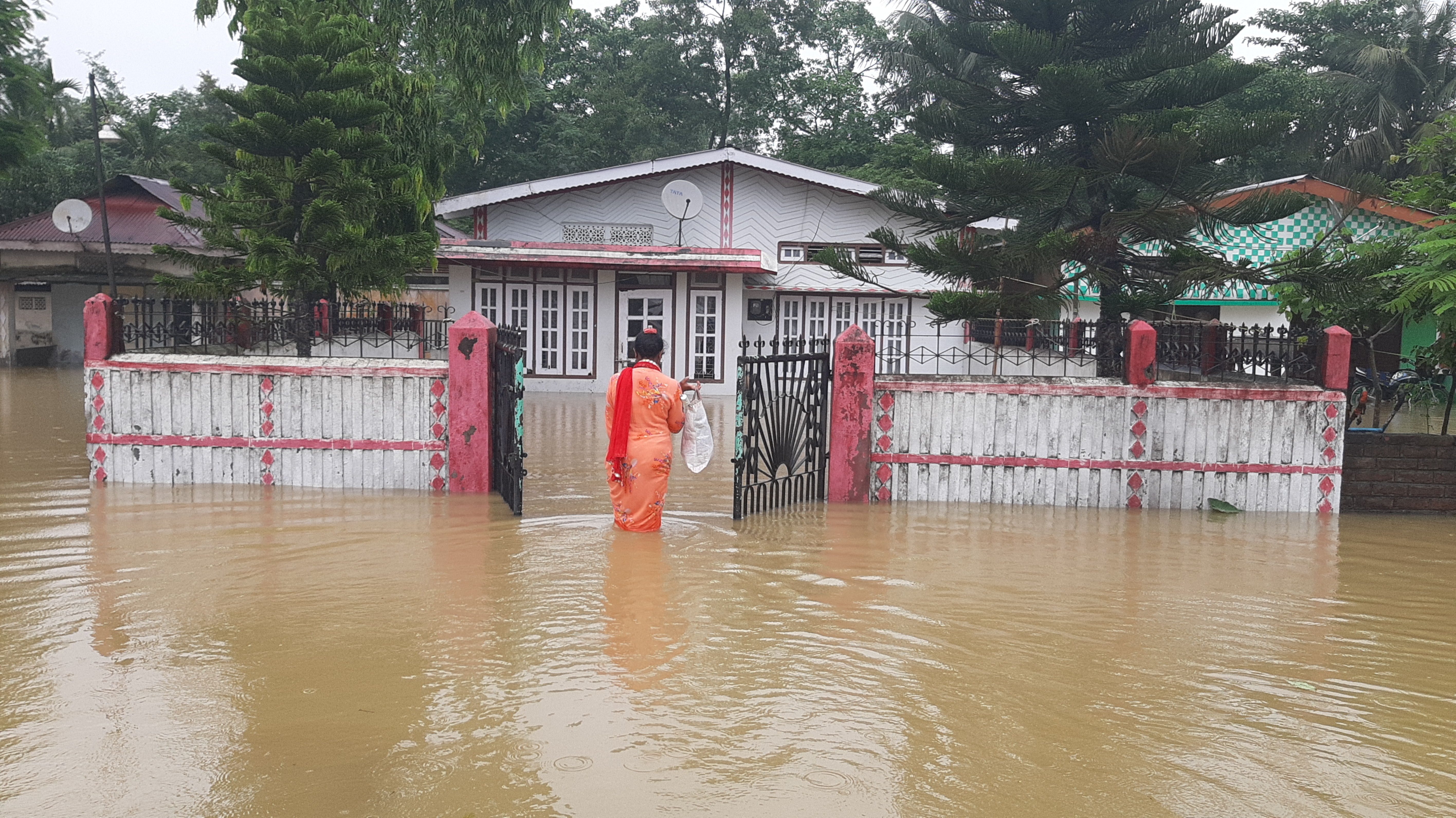 Flood situation become critical in Tezpur