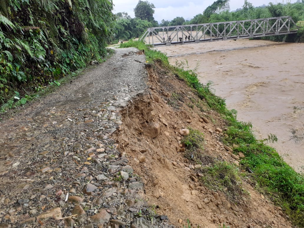 Two death due to Siang river flood