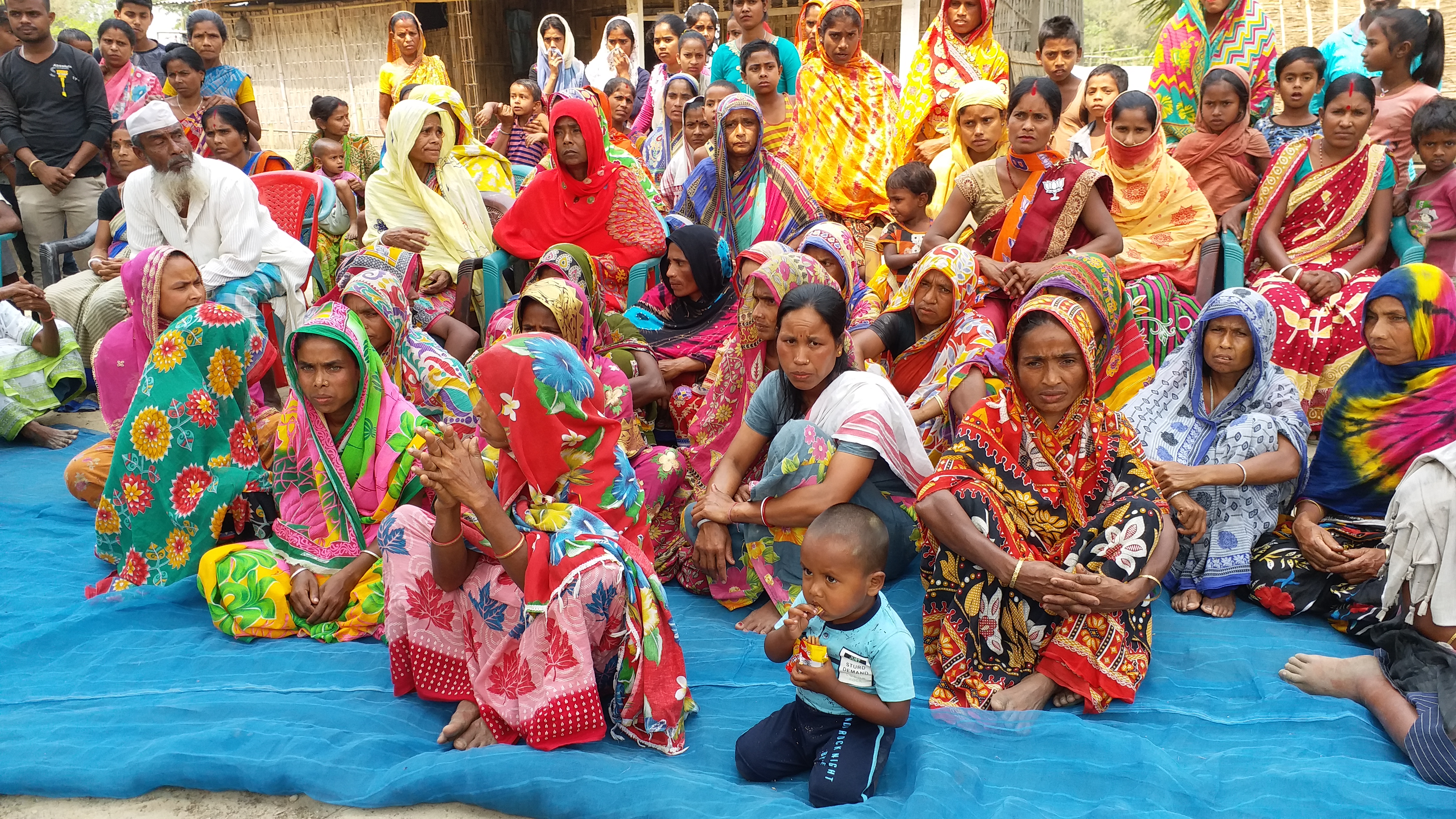 বৰচলা সমষ্টিত সংখ্যালঘু অধ্যুষিত চৰ অঞ্চলত বিজেপিৰ প্ৰচাৰ