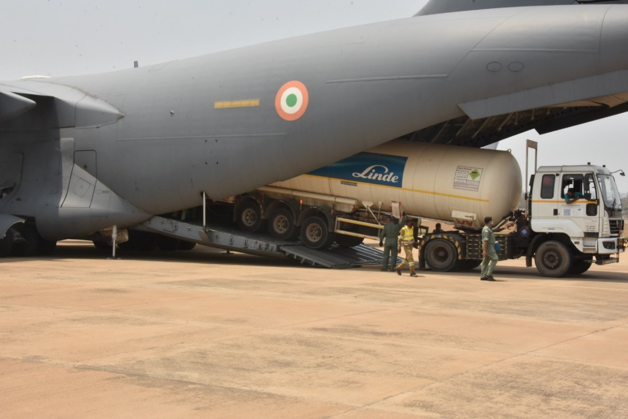 COVID 19 RELIEF EFFORTS BY INDIAN AIR FORCE