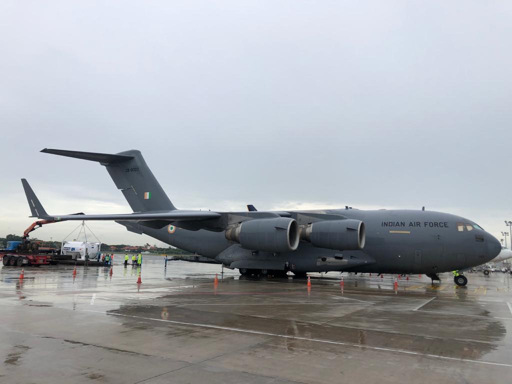 COVID 19 RELIEF EFFORTS BY INDIAN AIR FORCE