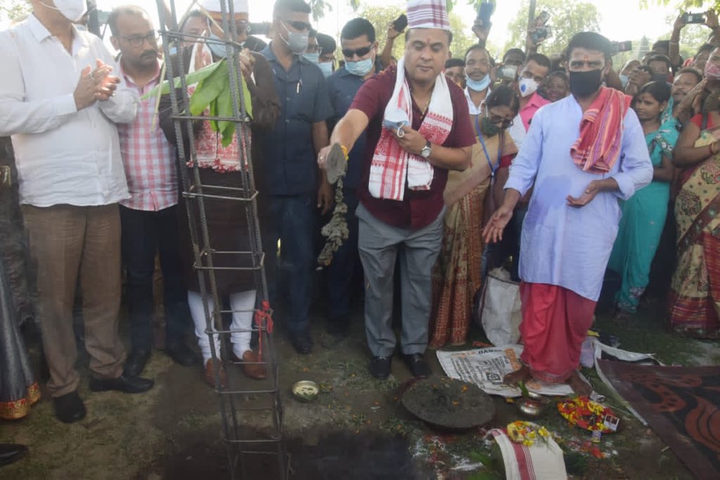 Minister Himanta Biswa Sharma in Tezpur to lay the foundation stone of Model High School