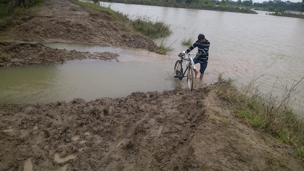 বিকশিত অসম খনৰ প্ৰকৃত দৃশ্য