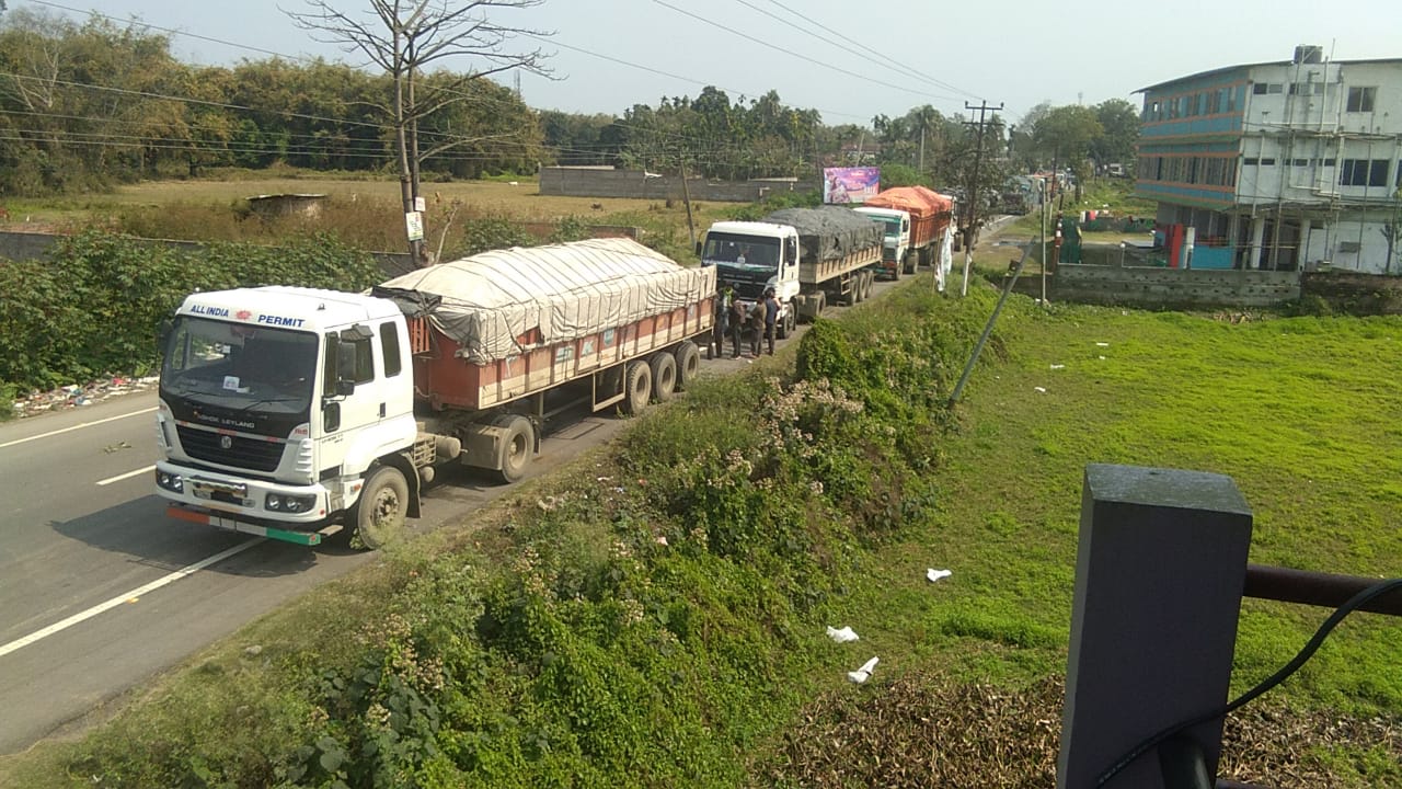 ILLEGAL COAL TRUCK SIZED AT TEZPUR