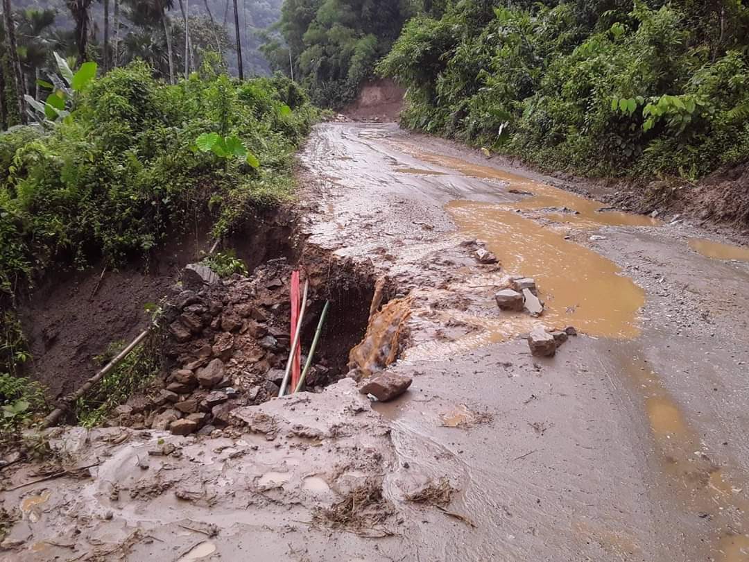 অৰুণাচল প্ৰদেশৰ ভাৰত চীন সীমান্তৰ পথৰ শোচনীয় অৱস্থা