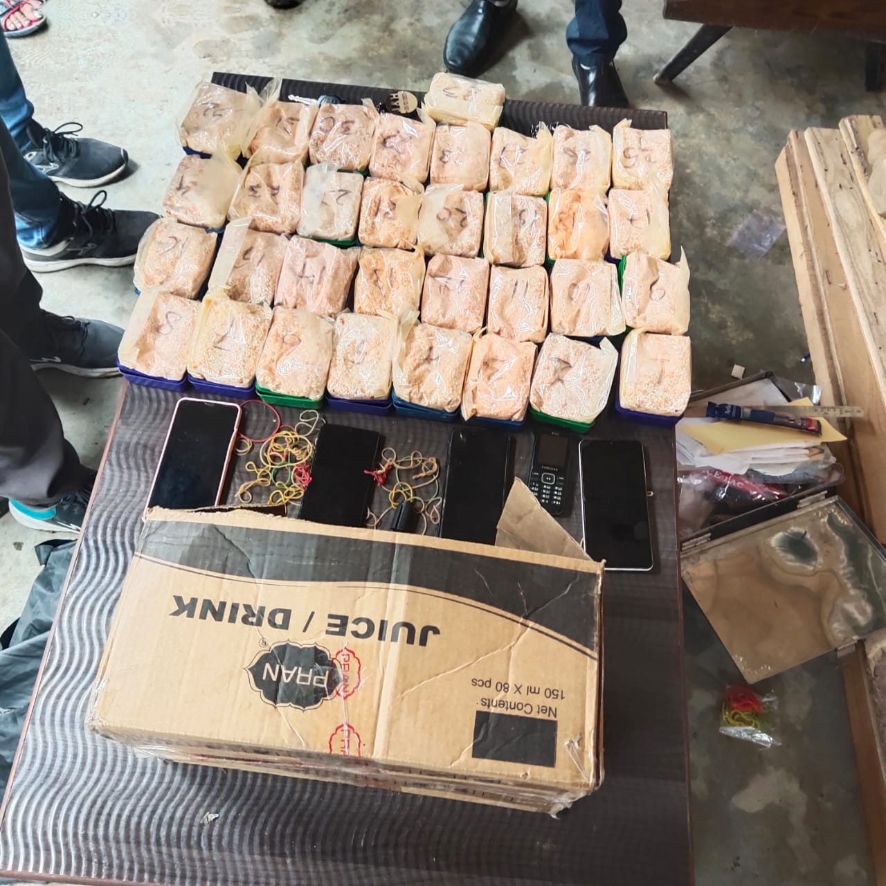 Bokajan police seized huge amount of Drugs