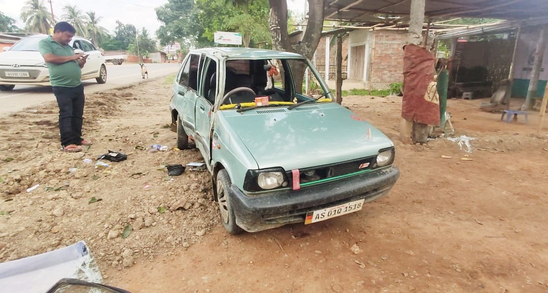 road accdient in bokoliaghat