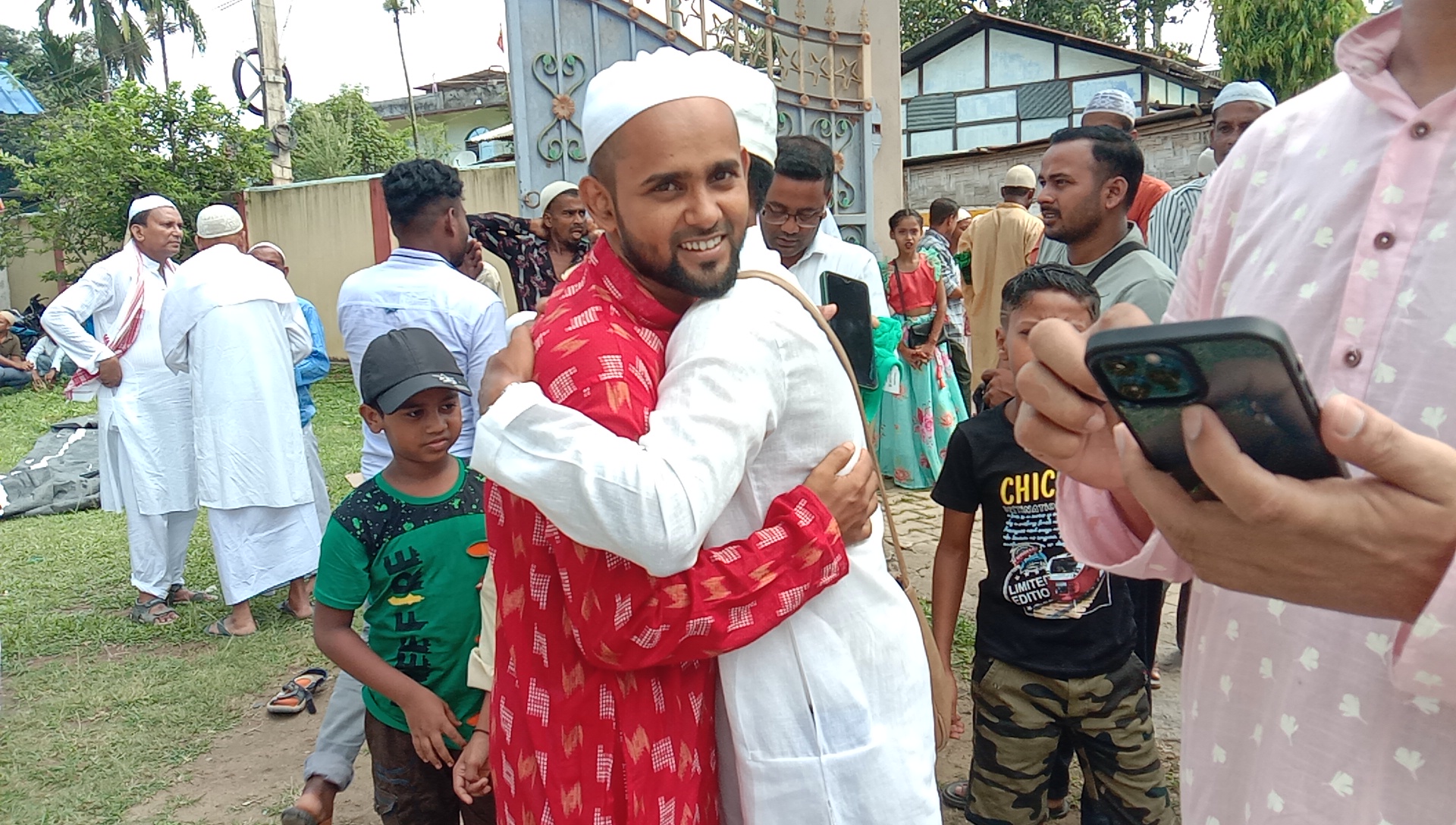 Eid celebration at Diphu