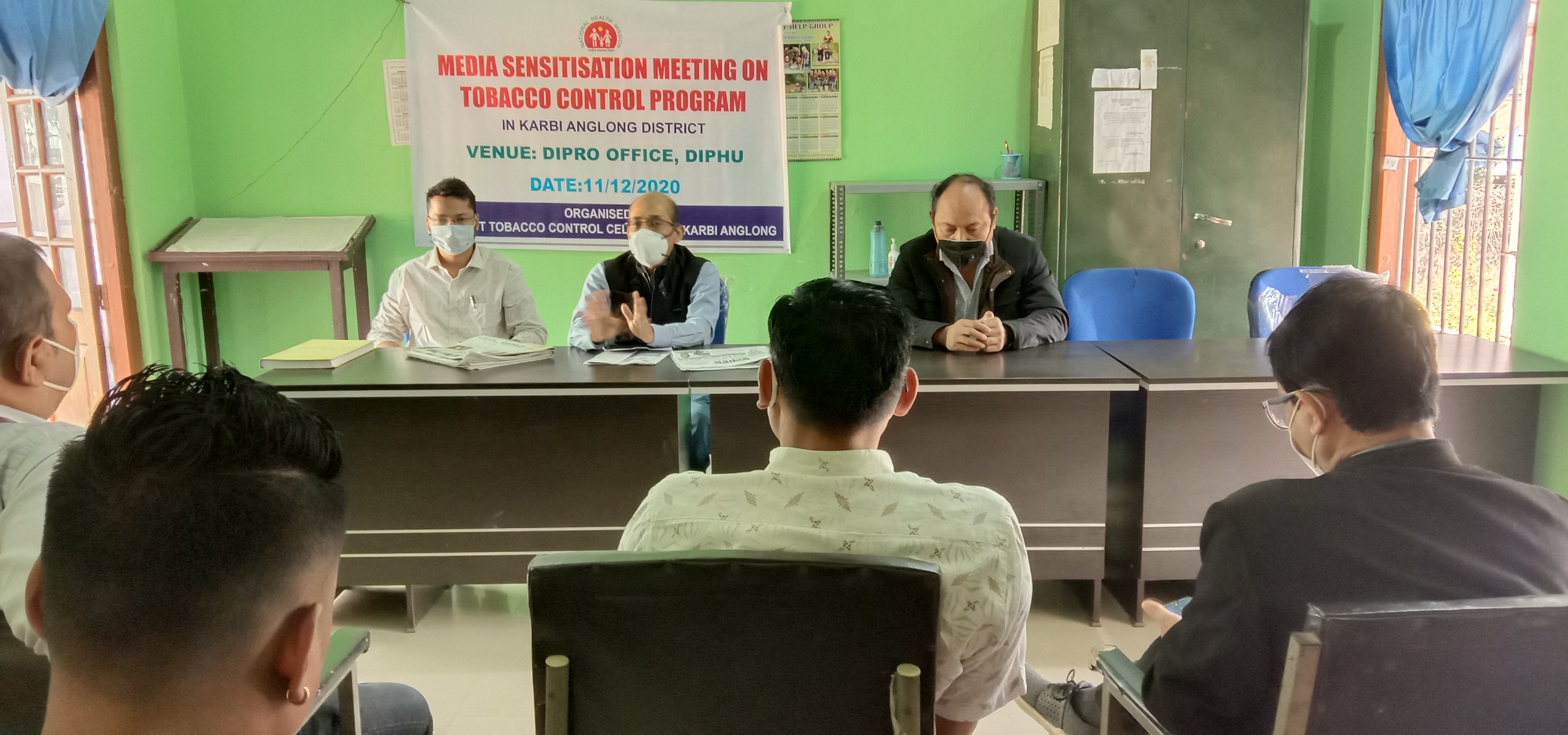 SENSITIZATION PROGRAM WITH MEDIA ON TOBACCO CONTROL