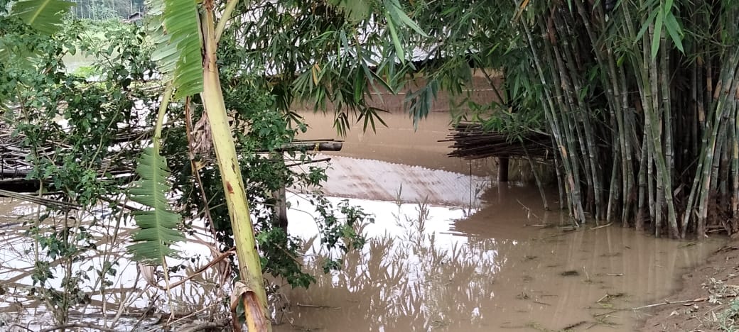 Kapili river flood effected to west Karbi Anglong