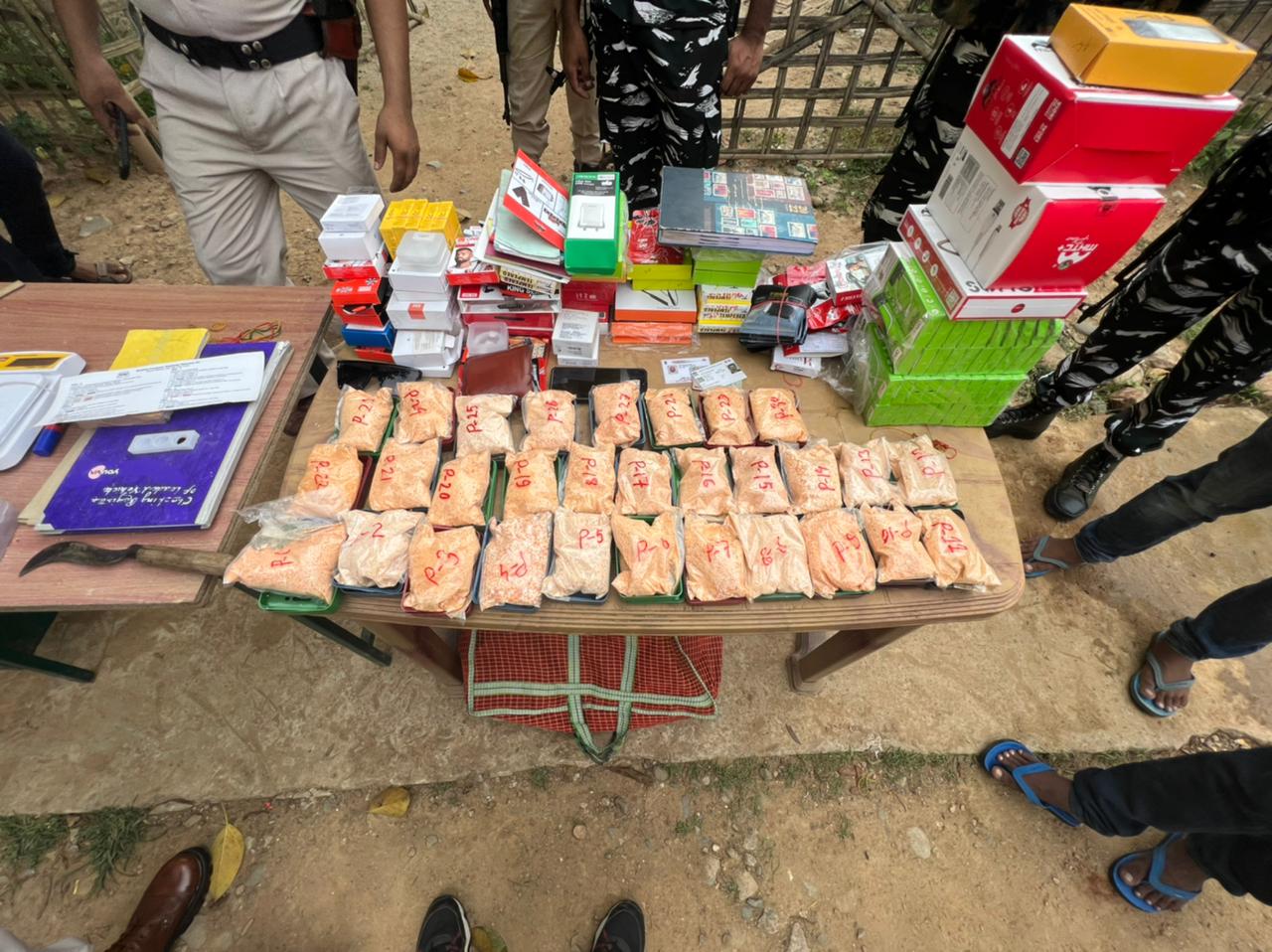 Narcotic products seized