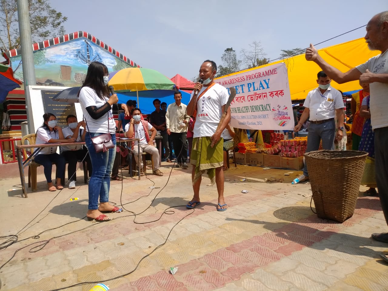 ভোটদান সন্দৰ্ভত কাৰ্বি আংলঙত এছ ভি ই ই পিৰ সজাগতা কাৰ্যসূচী