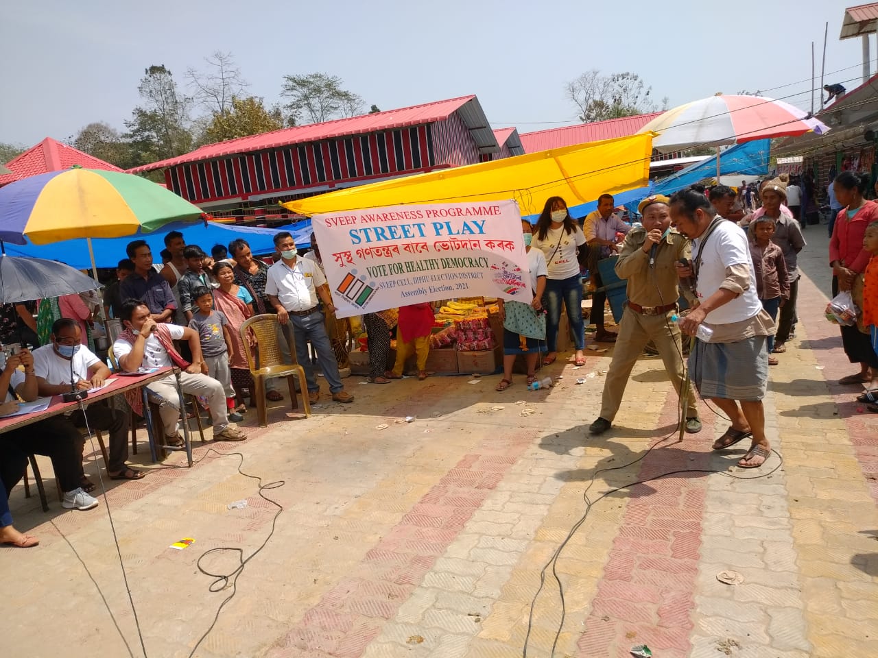 ভোটদান সন্দৰ্ভত কাৰ্বি আংলঙত এছ ভি ই ই পিৰ সজাগতা কাৰ্যসূচী