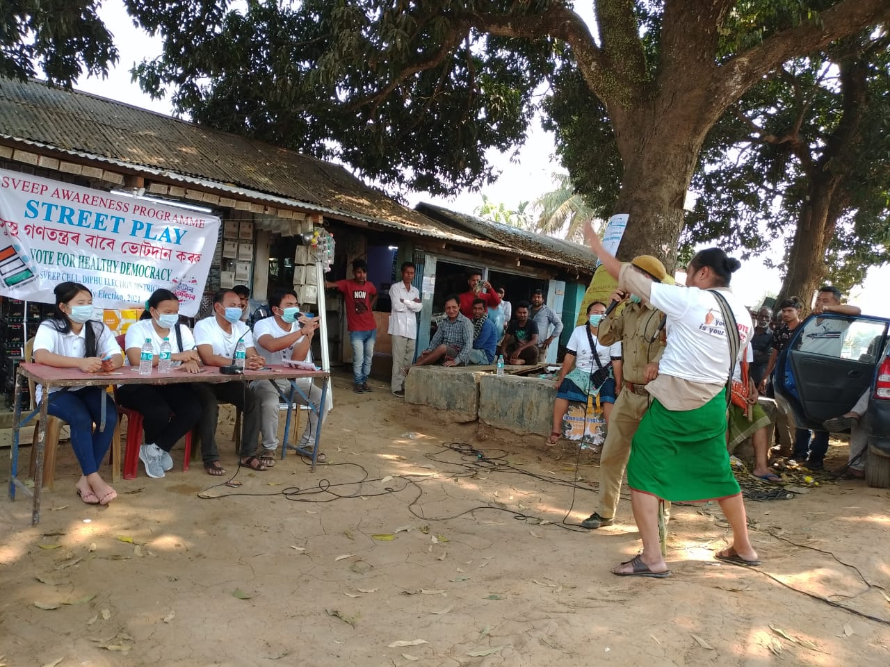 ভোটদান সন্দৰ্ভত কাৰ্বি আংলঙত এছ ভি ই ই পিৰ সজাগতা কাৰ্যসূচী