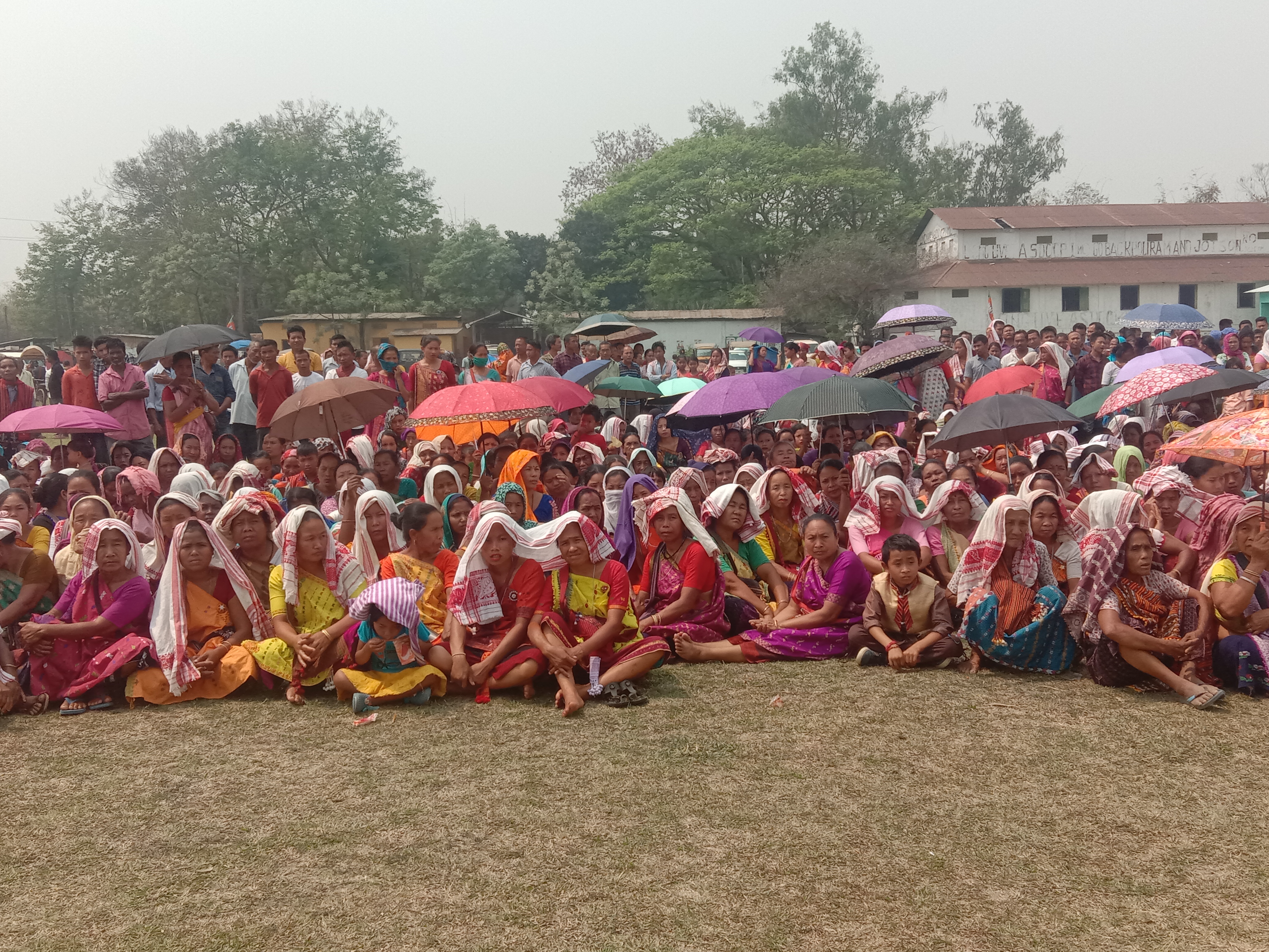 election campaign at karbi anglong