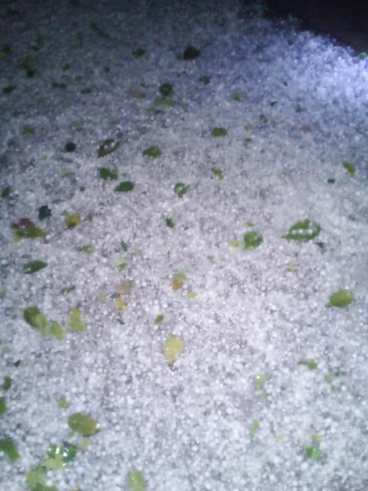 Hailstorm at Karbi Anglong