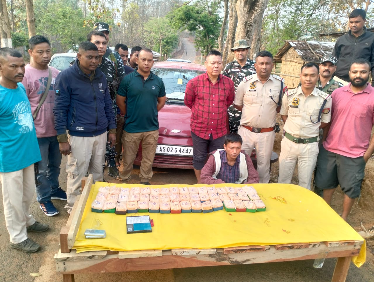 Drugs Seized at Khatkhati