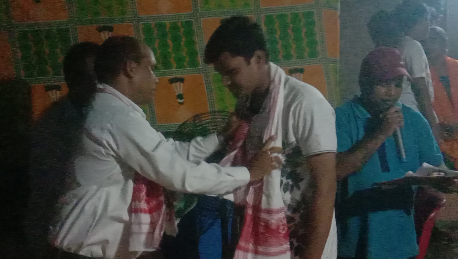 felicitation of brilliant student in karbi anglong