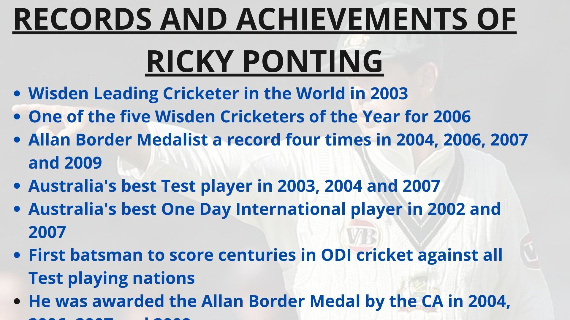 Australia, Ricky Ponting, 1997, Ashes