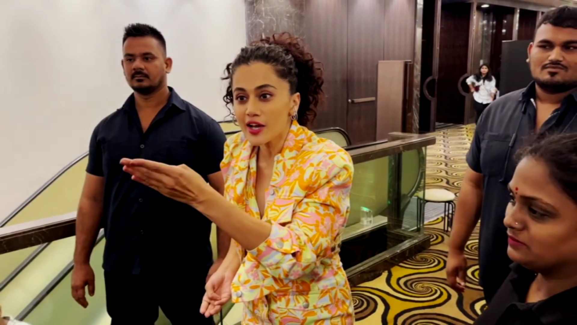 Taapsee Pannu Heated Argument With Reporter