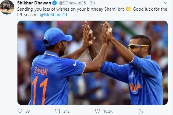 Mohammed Shami, Team India, birthday, Board of Control for Cricket in India