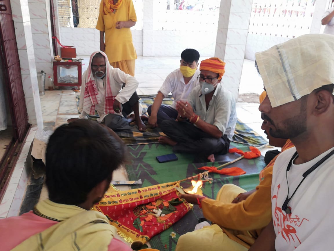 people in diphu and bakaliaghat celebrate ram mandir bhumipujon