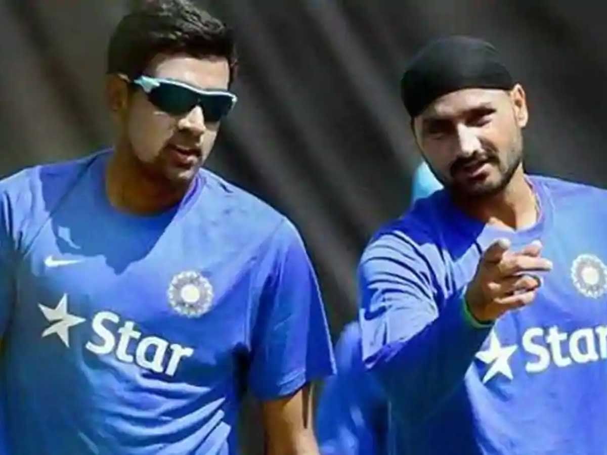 Harbhajan and Ashwin