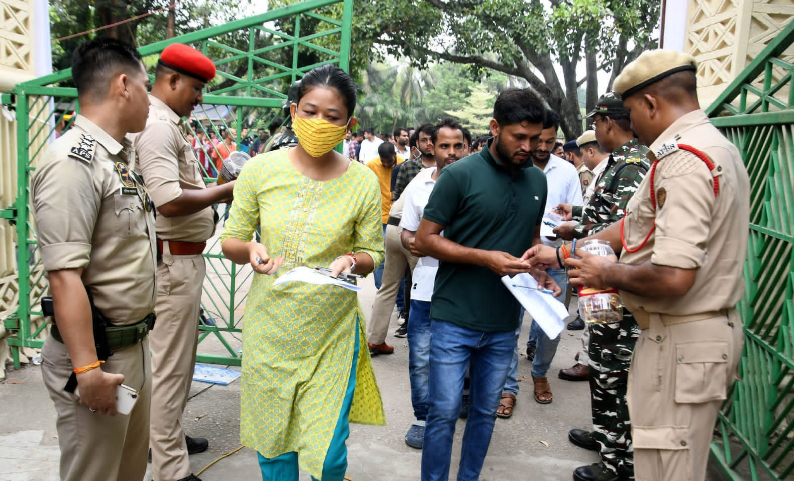 কটকটীয়া নিৰাপত্তা ব্যৱস্থাৰে ৰাজ্যত সম্পন্ন তৃতীয় বৰ্গৰ নিযুক্তি পৰীক্ষা