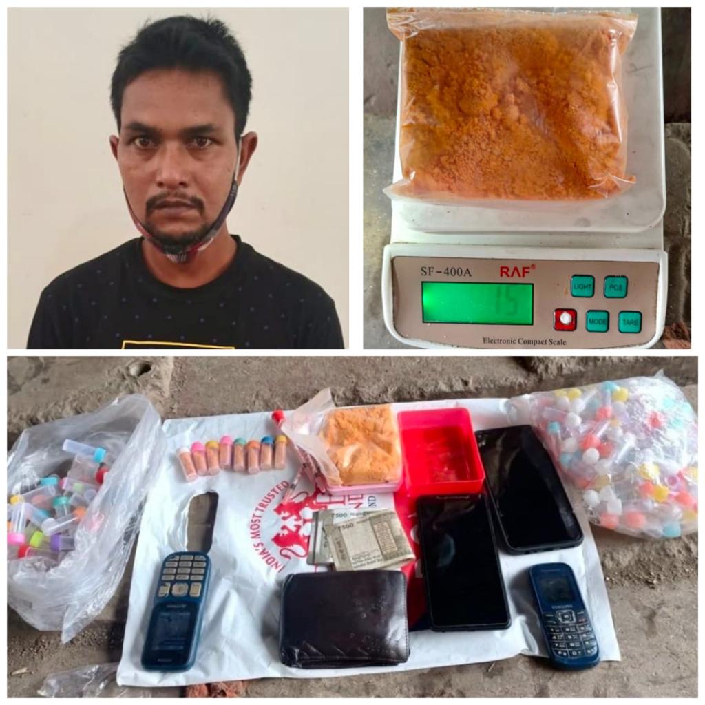 five drugs peddlers arrested by kamrup police