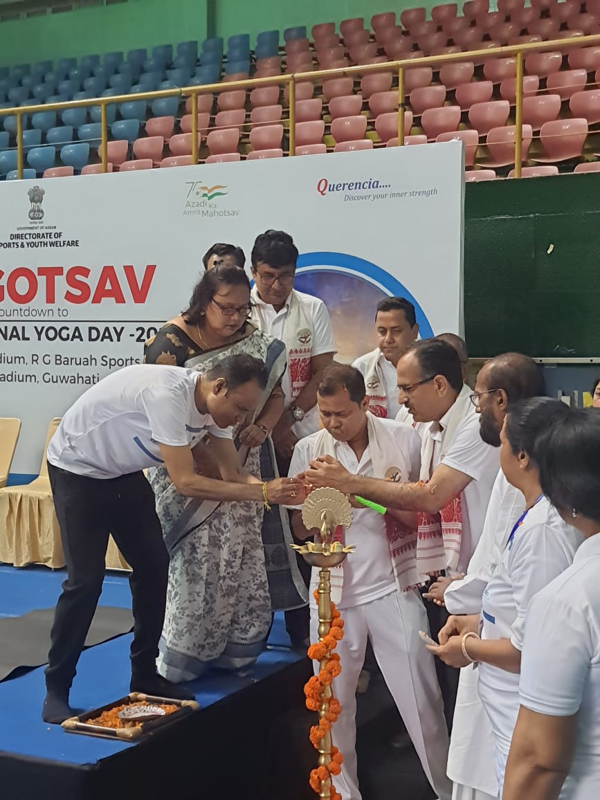 Yoga Festival held in Guwahati