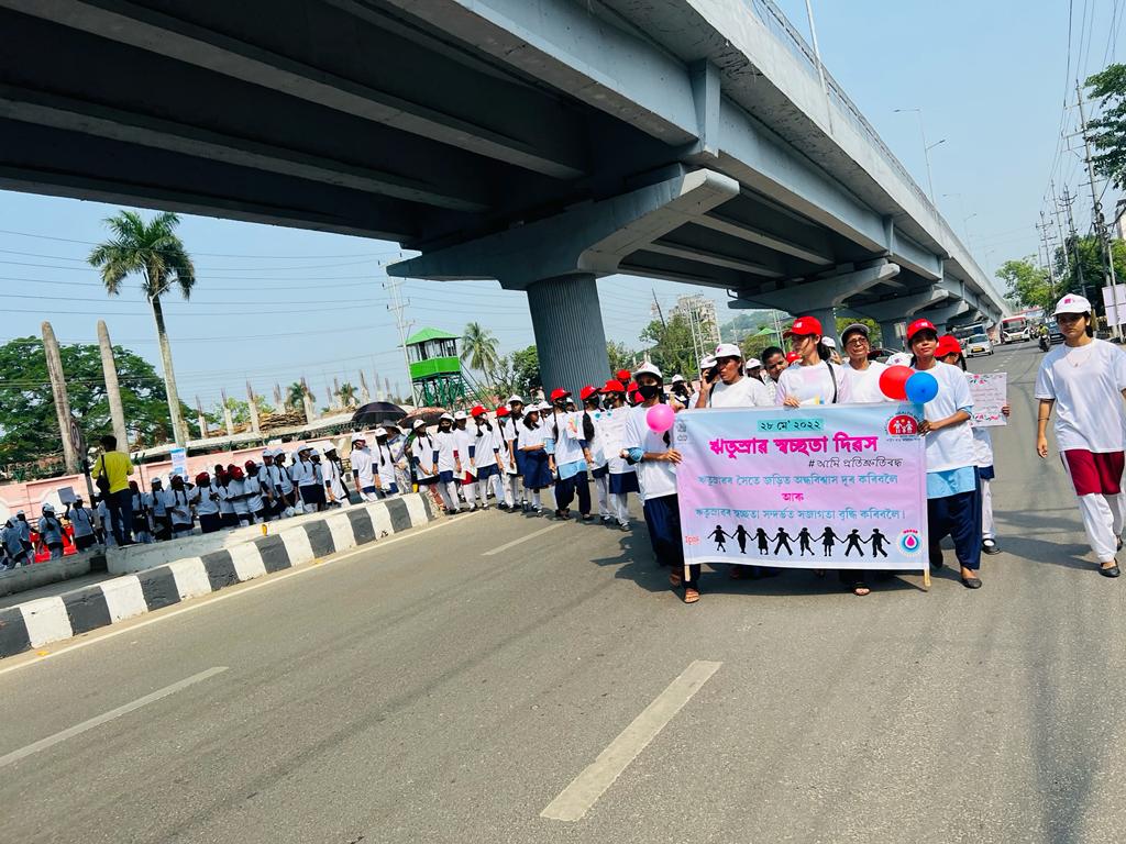 menstrual transparency day celebrated in guwahati