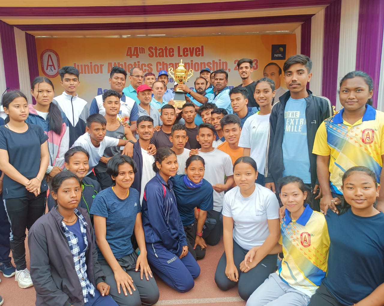 two day athletics competition concludes at sarusajai