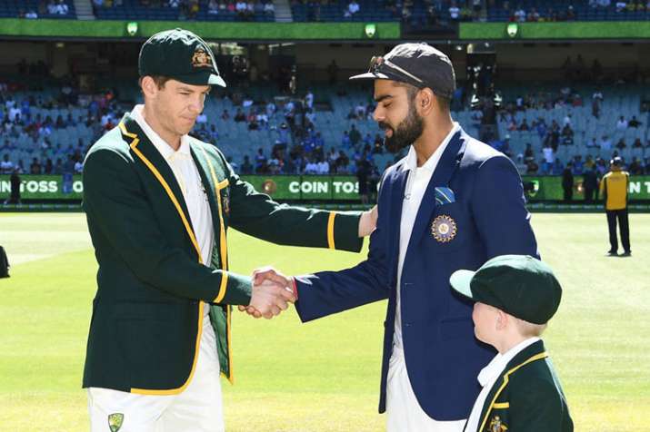 Tim paine and Virat kohli