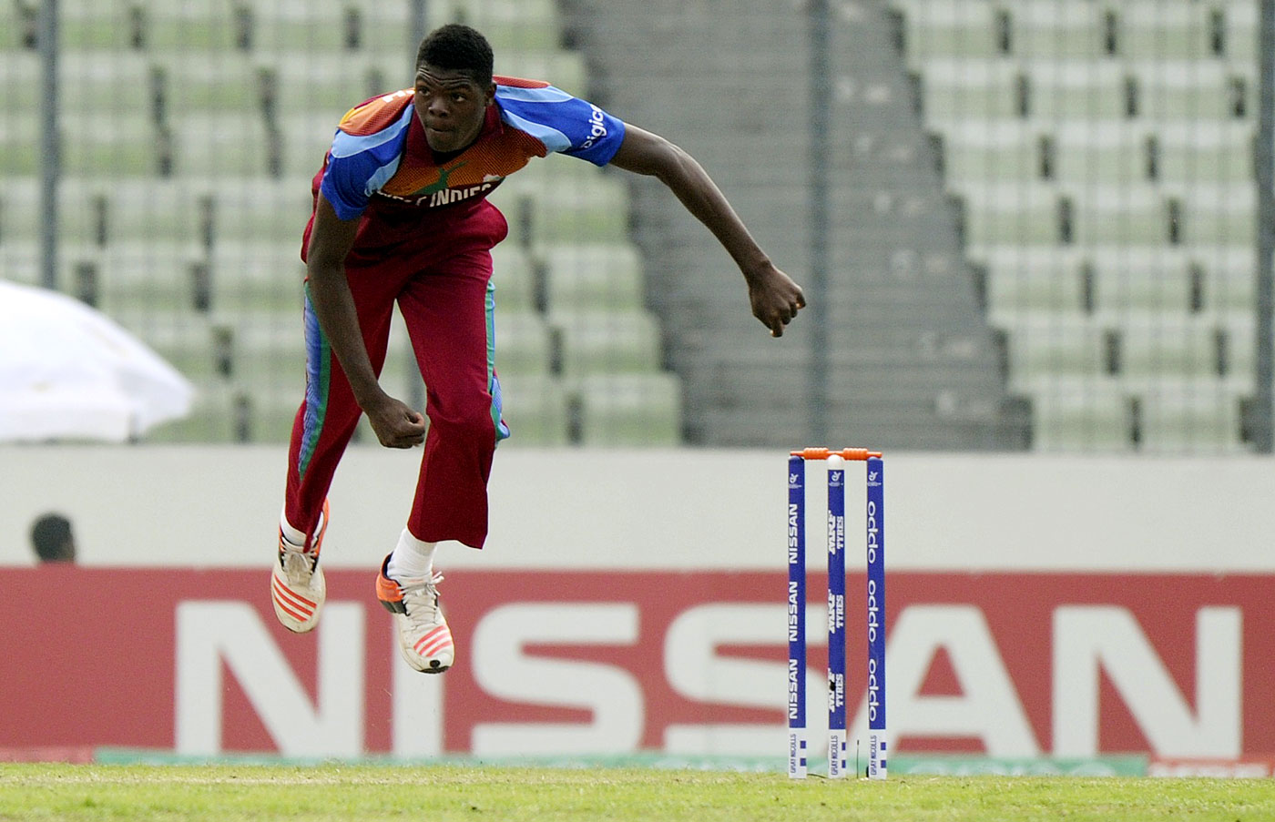 Alzarri Joseph made his senior debut in August 2016 against India.