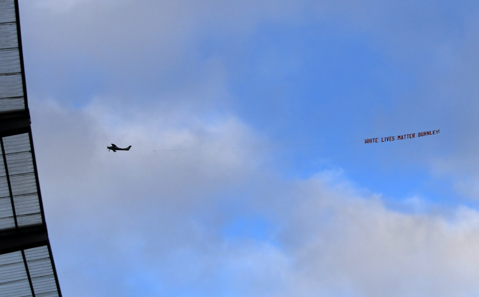 Burnley plane