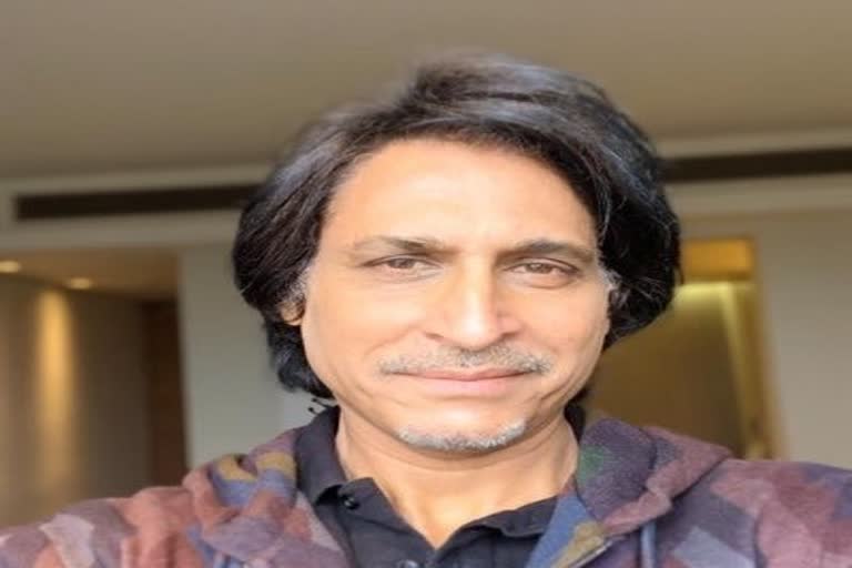 Former Pakistani cricketer Rameez Raja