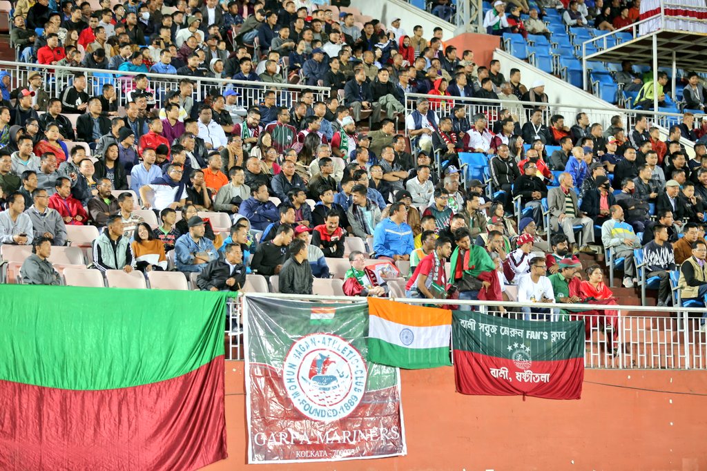 Mohun Bagan enjoy support of a huge fan base.