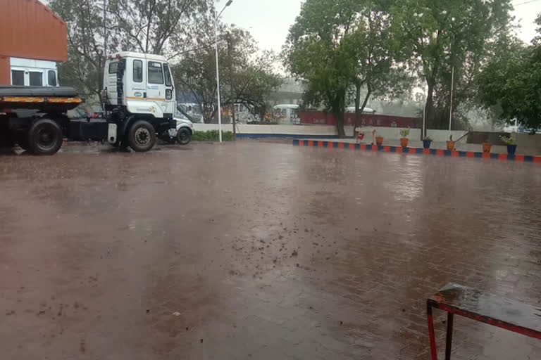 Record of rain in Chhattisgarh