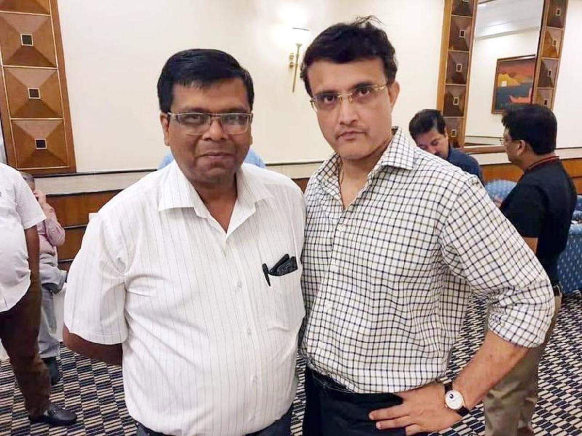 BCCI President Sourav Ganguly and Vice President Mahim Verma