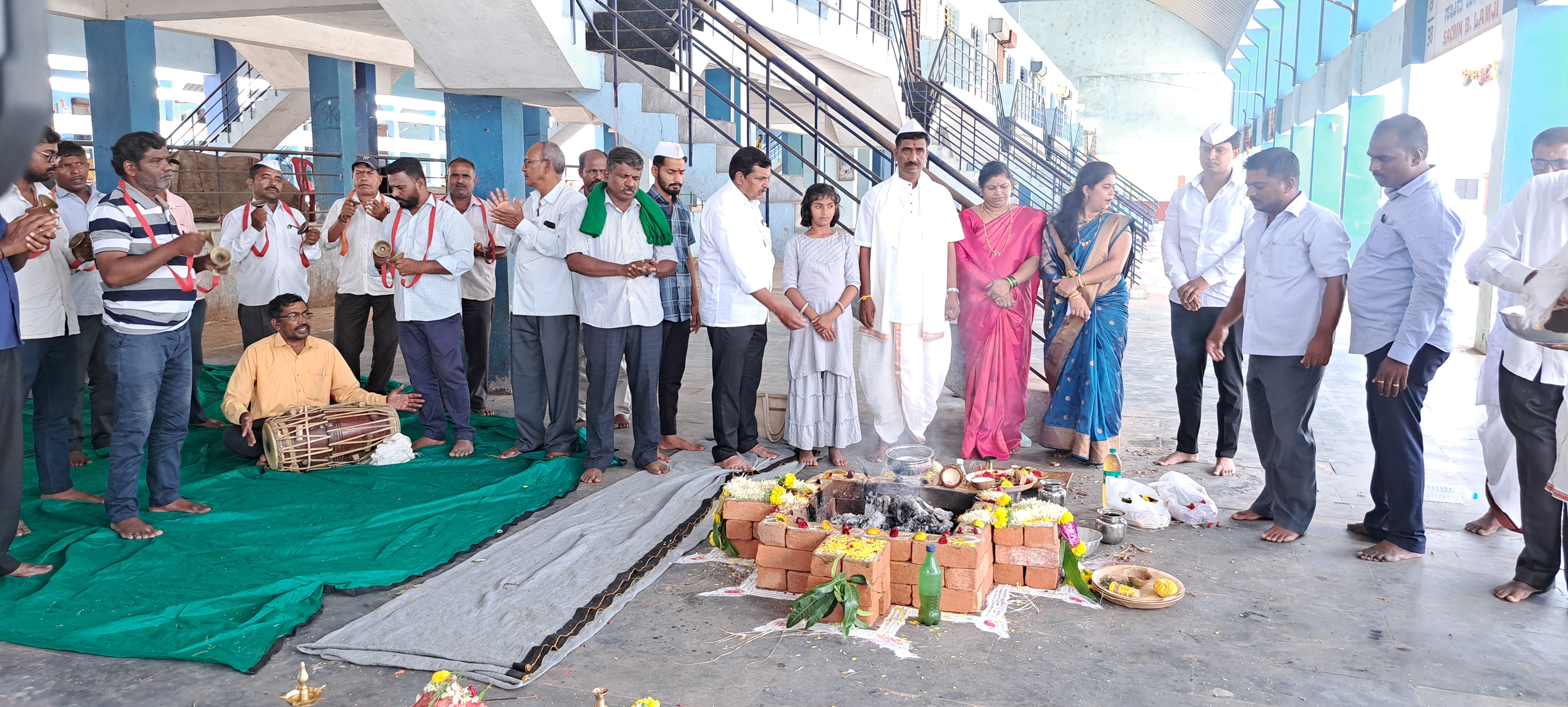 Special Puja by Traders and Farmers at Belagavi APMC