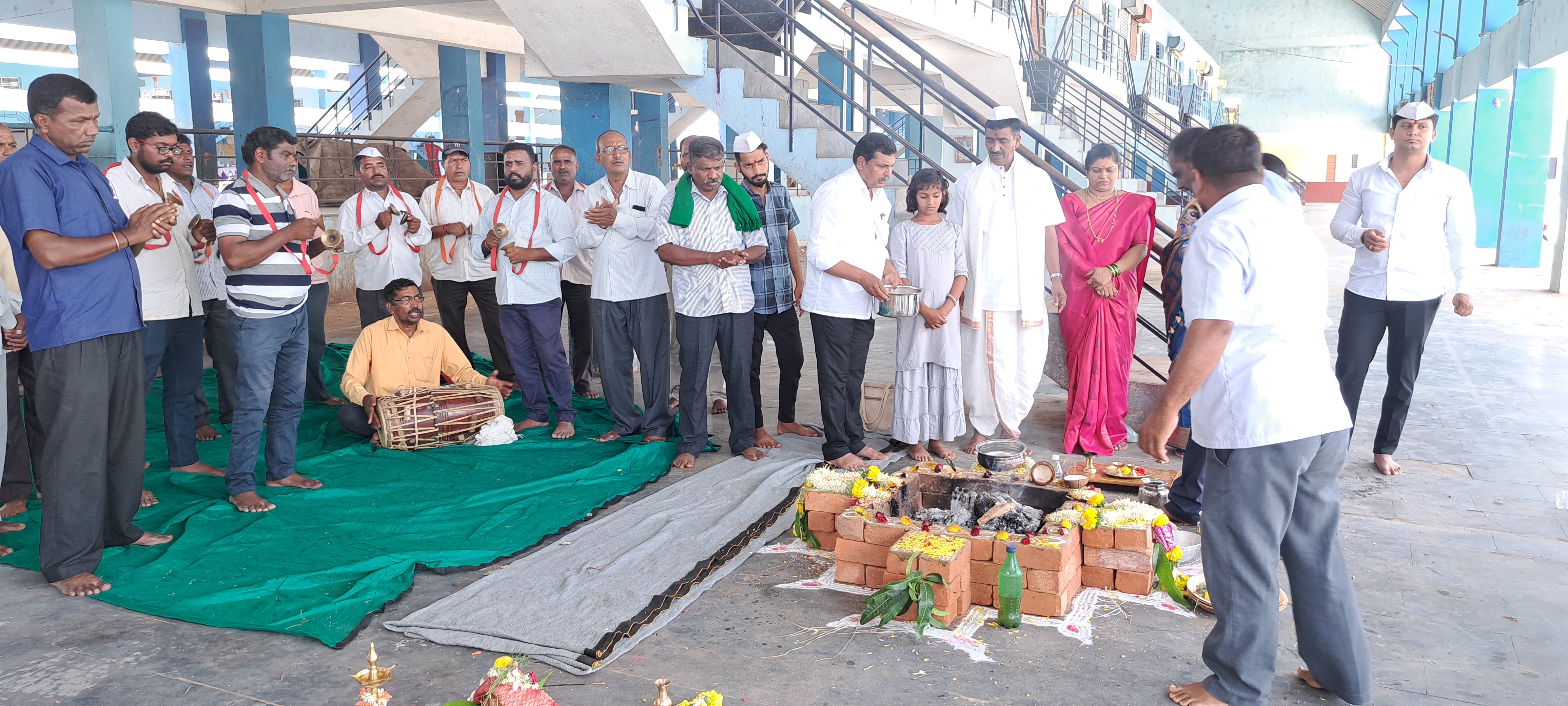 Special Puja by Traders and Farmers at Belagavi APMC