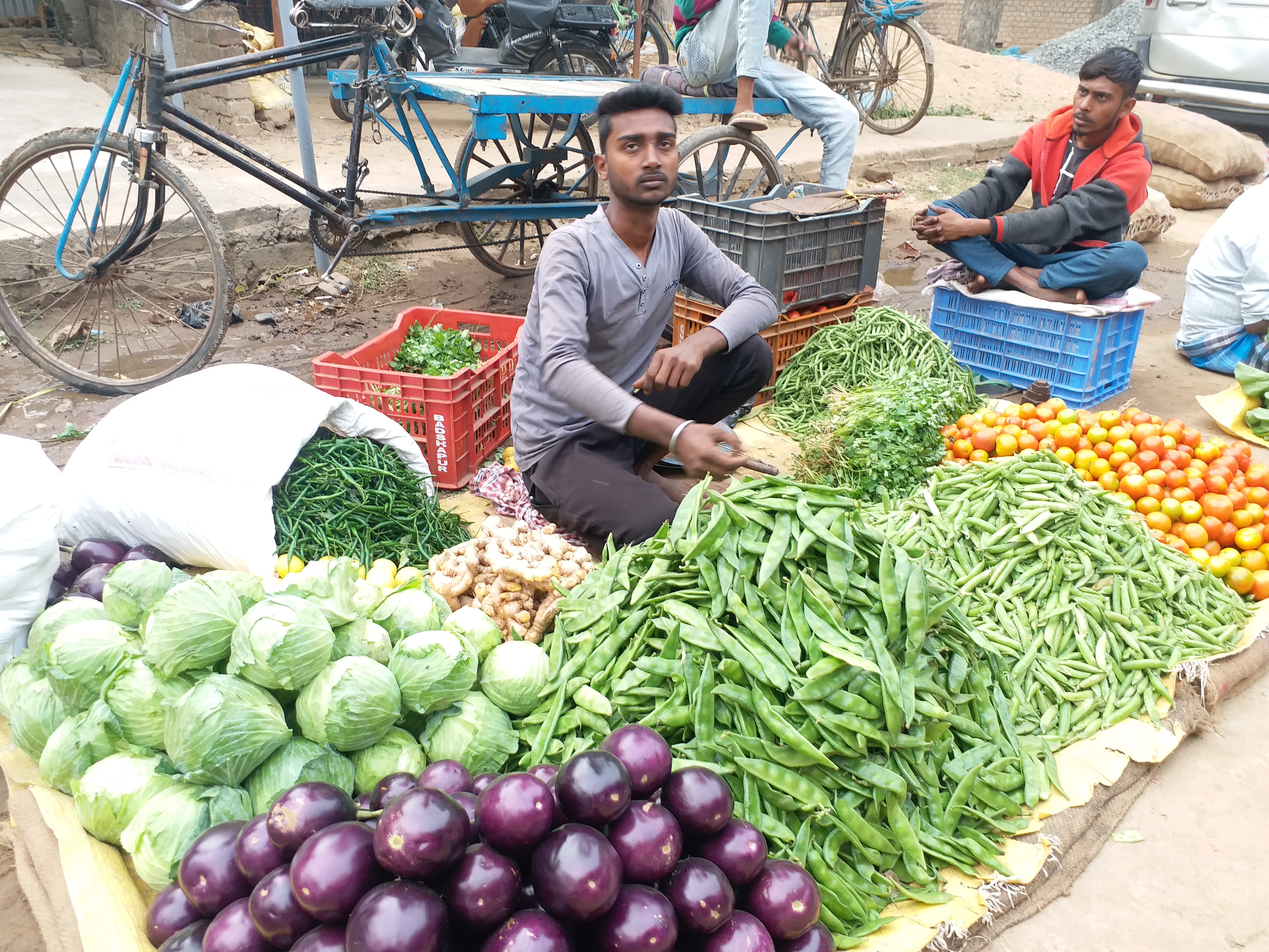 हरी सब्जियों की दाम हुई महंगी.