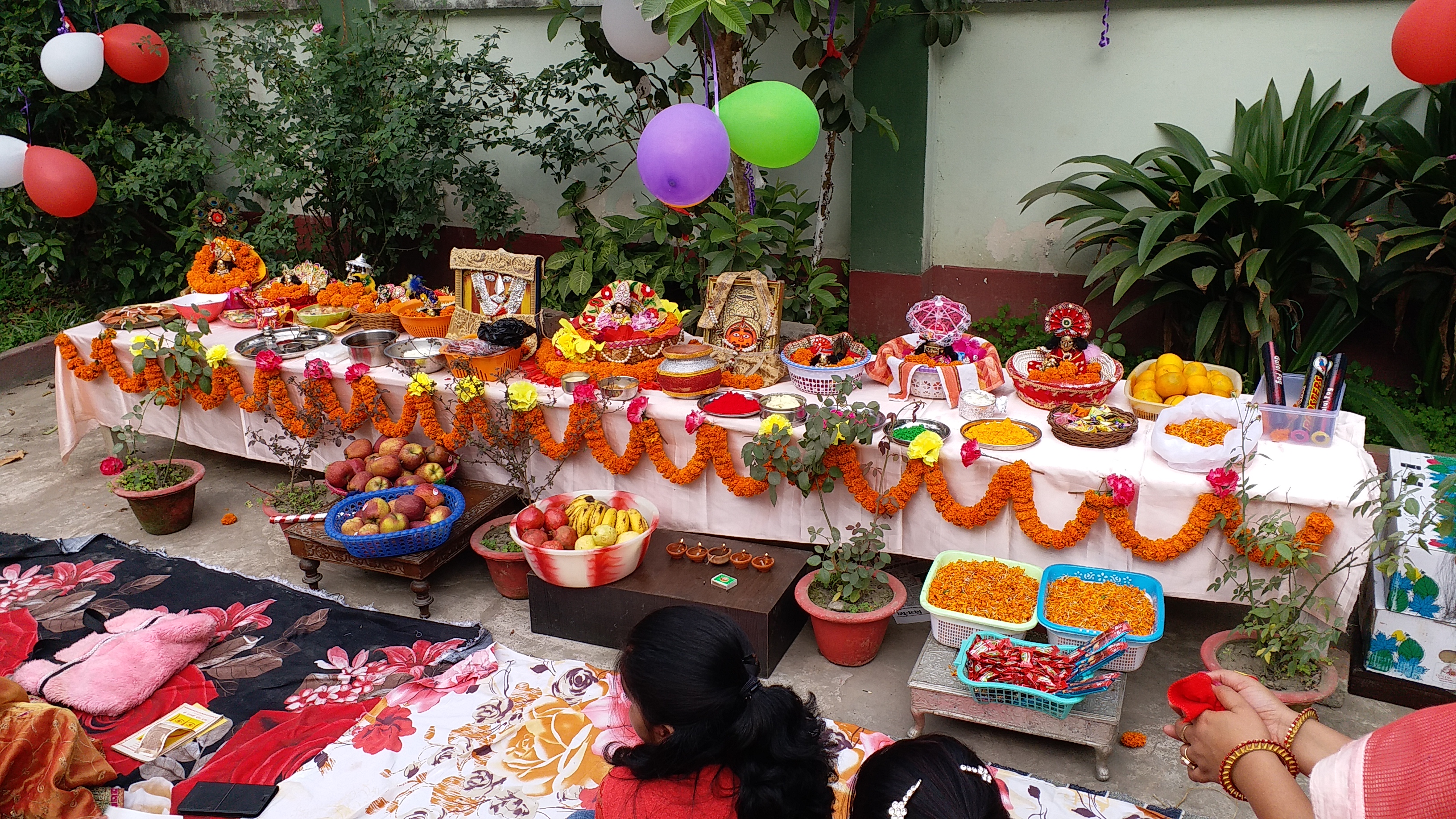 marwari samaj celebrated holi with laddu gopal