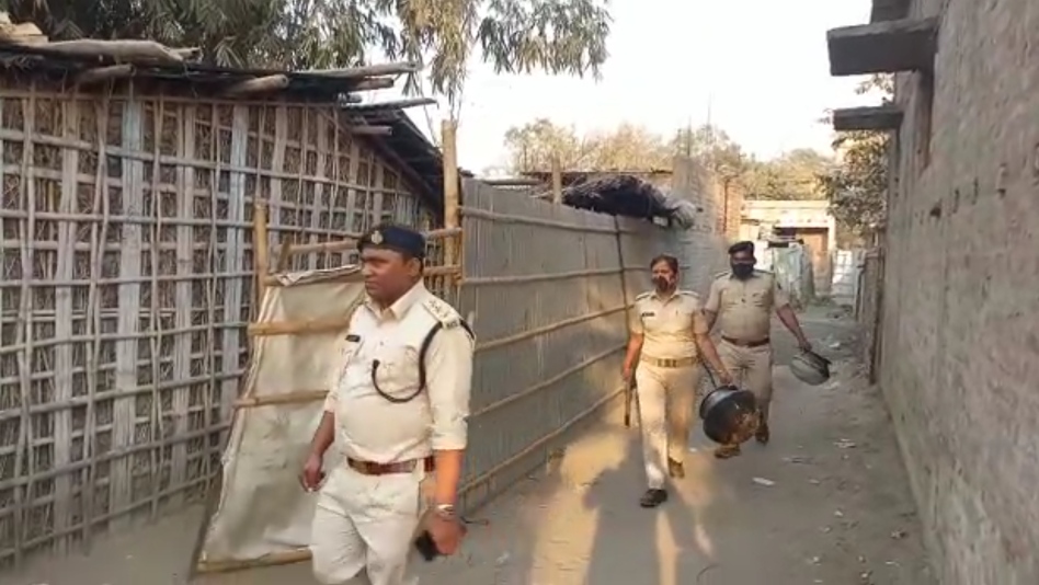 Police raids in araria