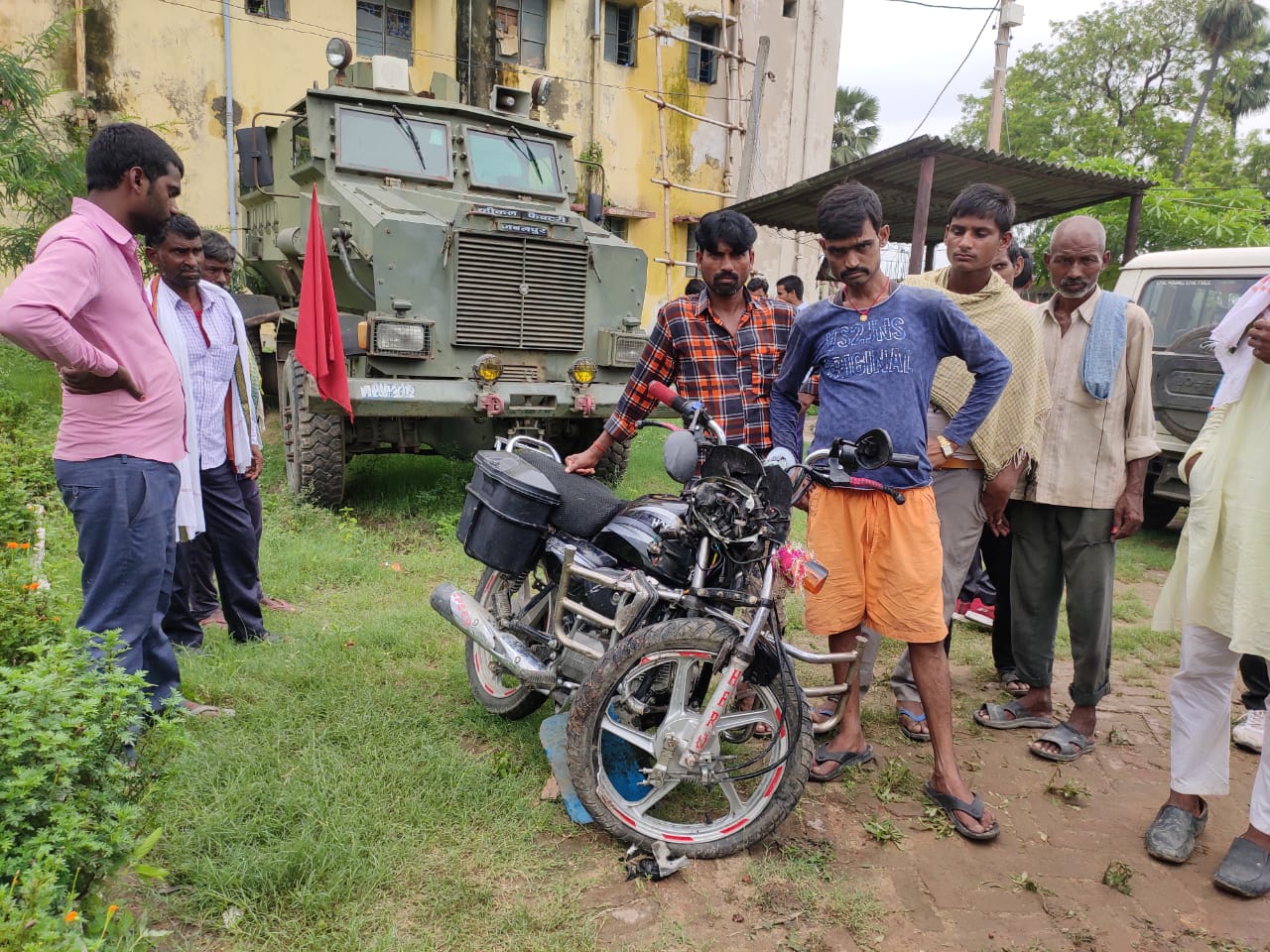 bolero and bike collision