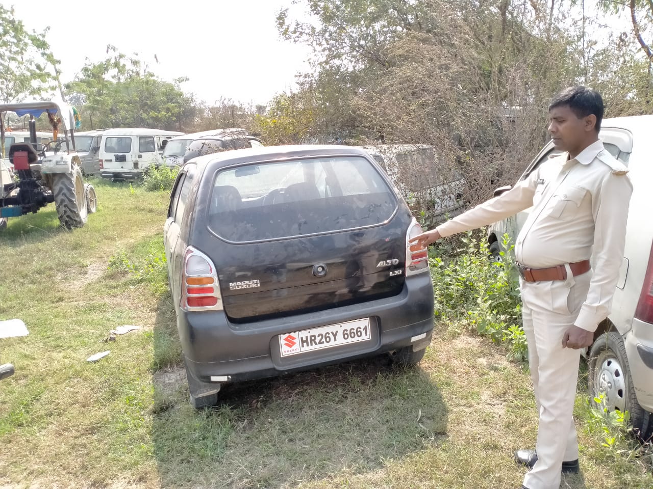 Police recovered 450 bottles of country liquor during patrolling in Aurangabad