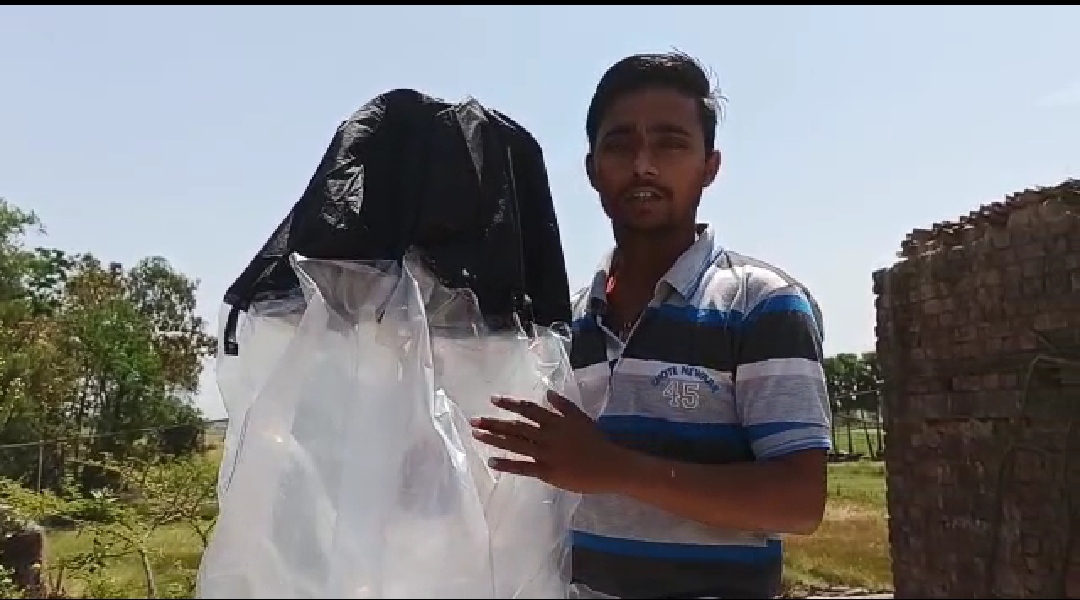 Bihar's man designs special umbrella to protect from coronavirus