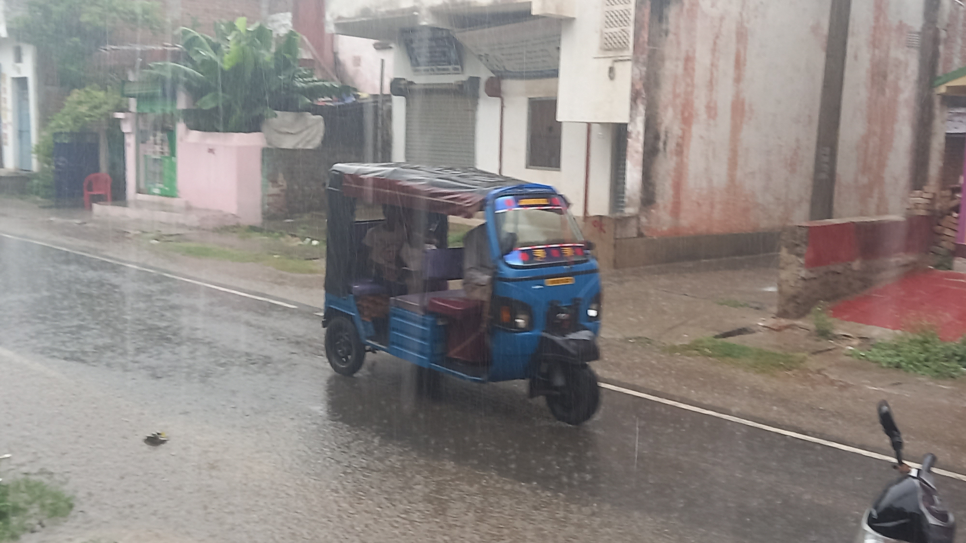 बांका में मूसलाधार बारिश