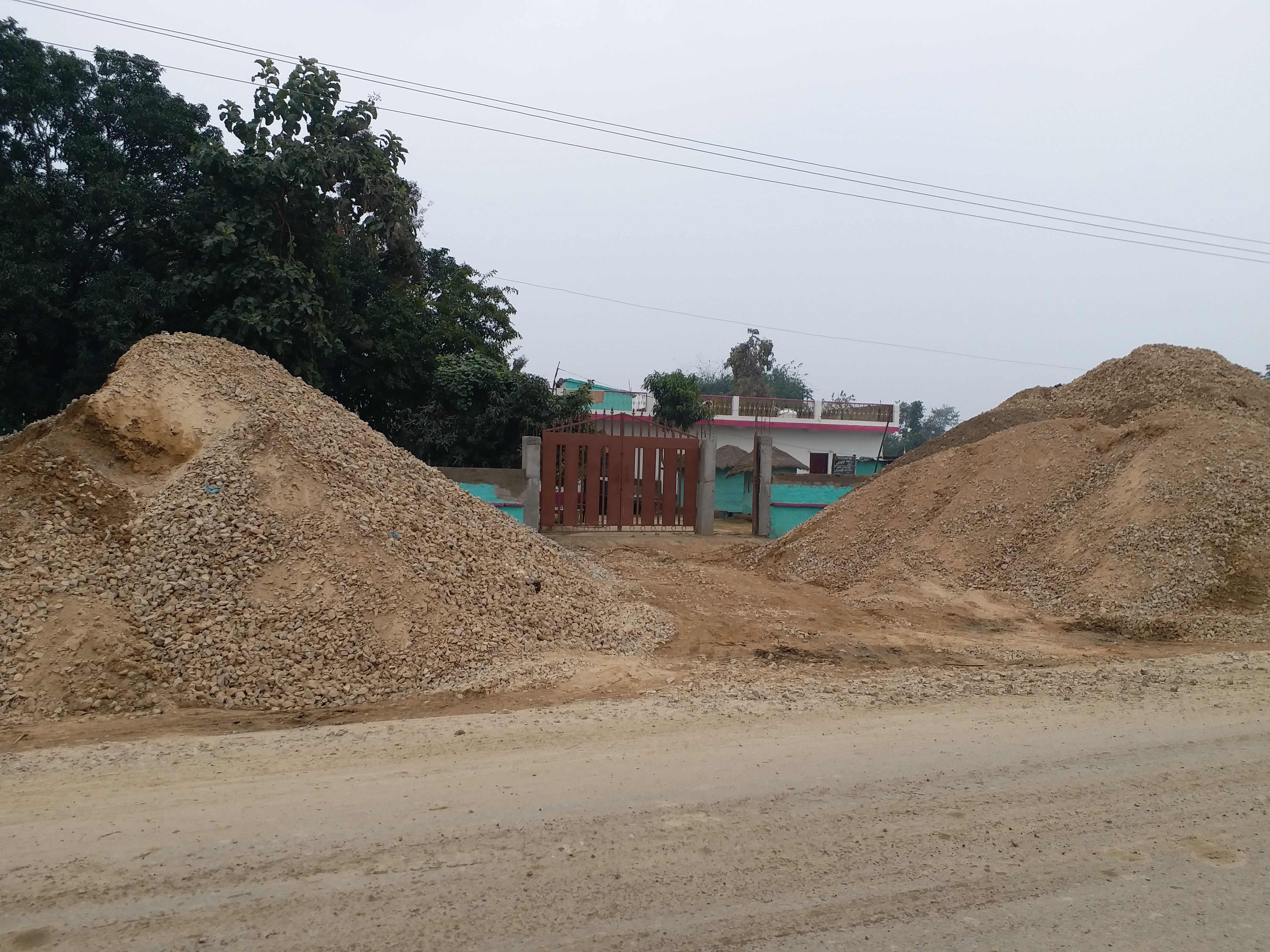 Construction of NH started in bettiah